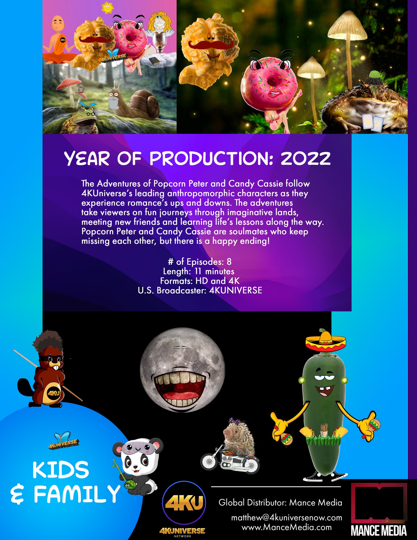 The Adventures of Popcorn Peter and Candy Cassie (8x11min)